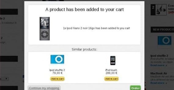 Add to Cart Modal Example