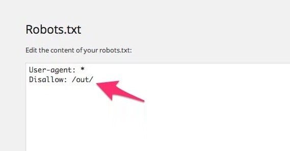 Editing Your Robots.txt