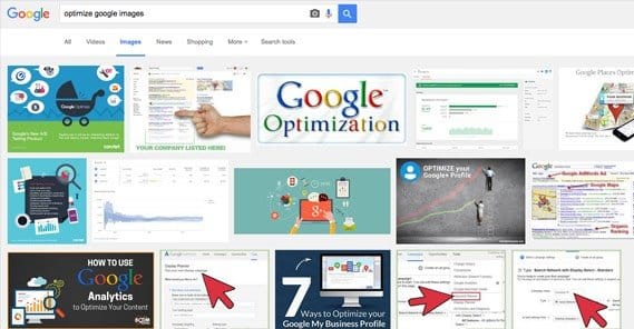 Optimize Google Images
