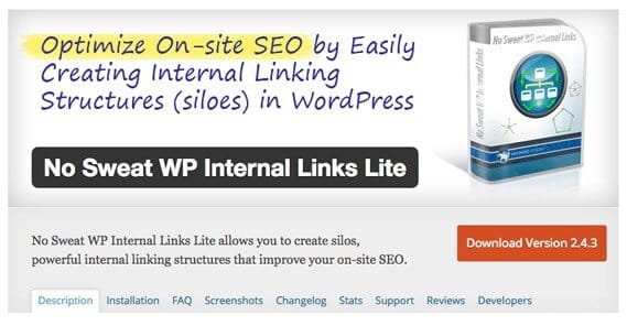 Internal Links Plugin WordPress