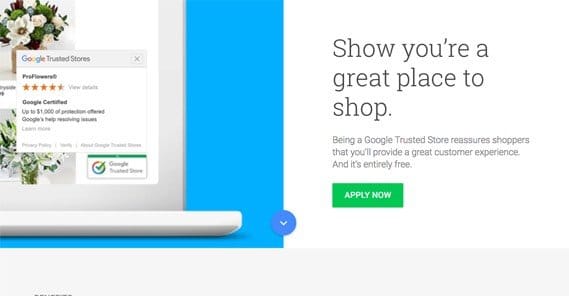 Trusted Store Application Page