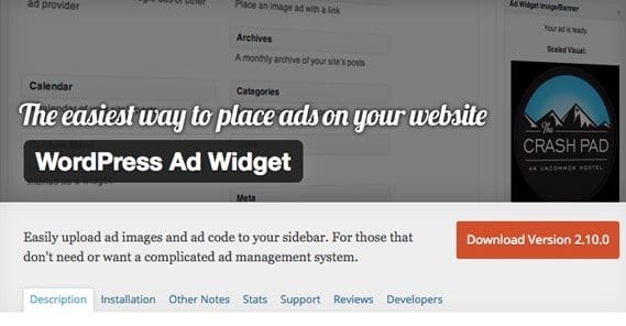 Wordpress Ad Widget