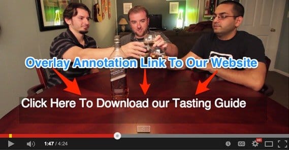Example YouTube Annotation