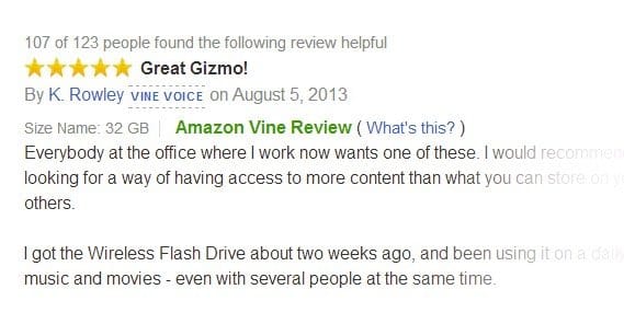 Amazon Vine Review