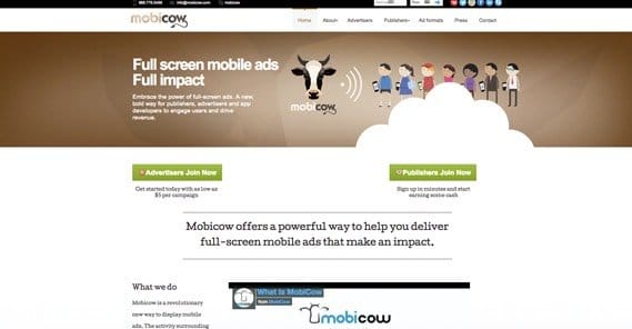Mobicow Website