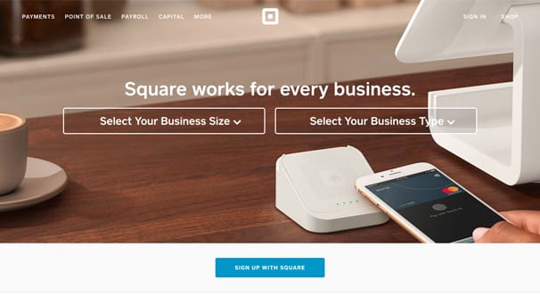 Square Homepage