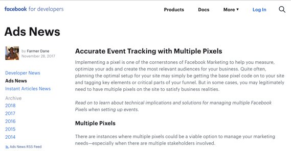 Multiple Pixels Accuracy with Facebook
