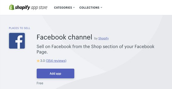 Shopify Facebook Channel