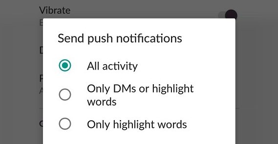 Push Notifications Enabled